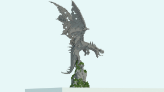 Large Dragon Statue